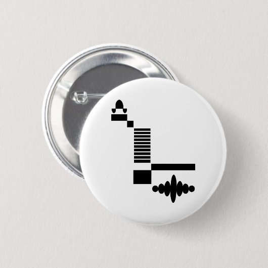 MRI Pulssequentie Ronde Button 5,7 Cm (Voorkant /achterkant)