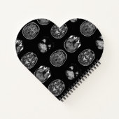 MRI-scan van Brain Notitieboek (Achterkant)