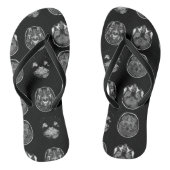 MRI-scan van Brain Teenslippers (Voetbed)