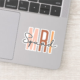 MRI Squad Technoloog, radiologie, MRI Tech Sticker