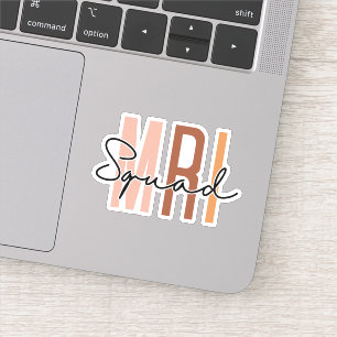 MRI Squad Technoloog, radiologie, MRI Tech Sticker