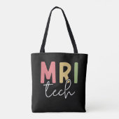 MRI Tech | Cadeaus voor MRI laboranten Tote Bag (Achterkant)