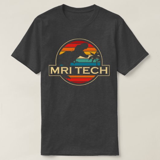 MRI Tech-dinosaurus T-shirt (Design voorkant)