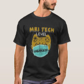 MRI Tech Level Unlocked Funny New MRI Technicia G T-shirt (Voorkant)