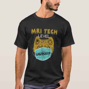 MRI Tech Level Unlocked Funny New MRI Technician G T-shirt
