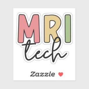MRI Tech MRI Technologist Gifts Sticker