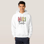 MRI Tech | MRI Technoloog Radiology Technicus Hoodie (Voorkant volledig)