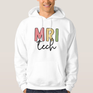 MRI Tech MRI Technoloog Radiology Technicus Hoodie