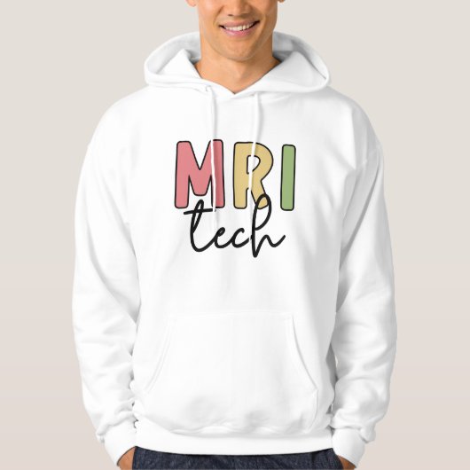 MRI Tech | MRI Technoloog Radiology Technicus Hoodie (Voorkant)