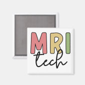MRI Tech | MRI Technoloog Radiology Technicus Magneet (Voorkant / Achterkant)