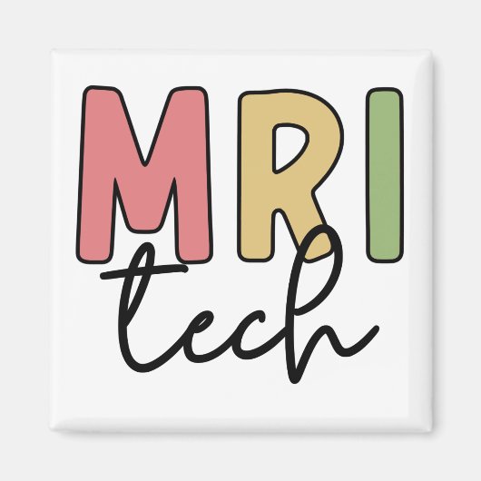 MRI Tech | MRI Technoloog Radiology Technicus Magneet (Voorkant)