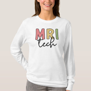 MRI Tech   MRI Technoloog Radiology Technicus T-shirt