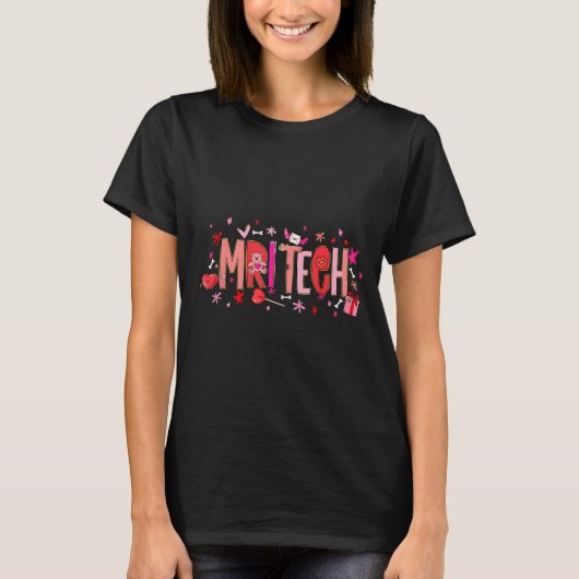Mri Tech Rad Tech X Illustratie T-shirt (Voorkant)