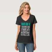 MRI Technician Work Tech Technologist T-shirt (Voorkant volledig)