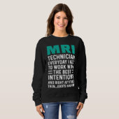 MRI-technicus Werk Tech Technoloog Trui (Voorkant volledig)