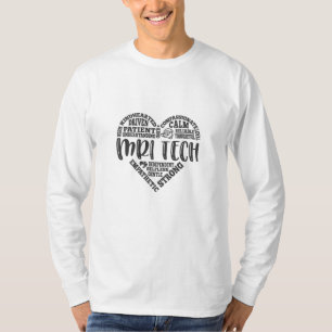 MRI-technologie, mri-technoloog, sm T-shirt