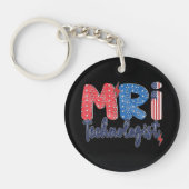 MRI Technologist Acrylic Keychain, Double Sided Sleutelhanger (Voorkant)
