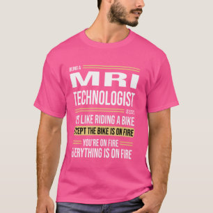 MRI Technoloog Definitie Grappige Baan T-shirt
