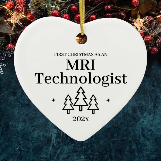 MRI Technoloog eerste kerstverpleegkundige Keramisch Ornament