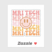 MRI Technoloog, Radiology Gifts, Xray Tech Sticker (Vel)