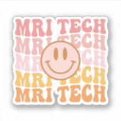 MRI Technoloog, Radiology Gifts, Xray Tech Sticker (Voorkant)