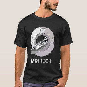 MRI-Technoloog Radioloog MRI Tech-waardering T-shirt