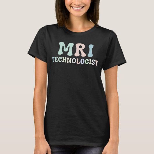 MRI Technoloog radioloog X Ray Tec T-shirt (Voorkant)