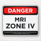 MRI Zone 4 Mousepad Muismat (Voorkant)