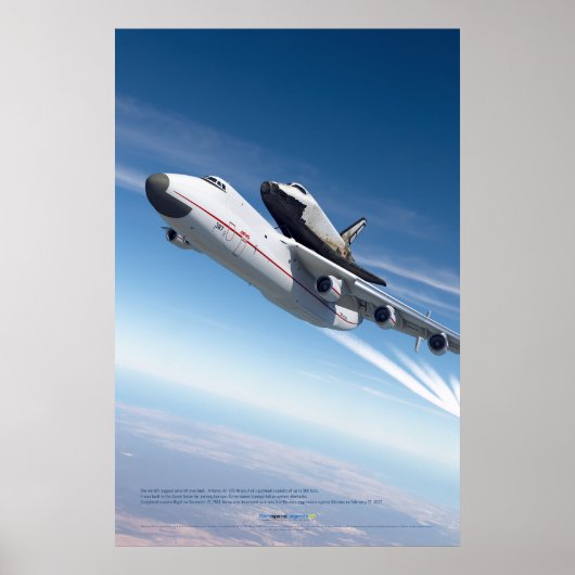 Mriya & Buran: De Droom van de Ruimte Poster (Voorkant)