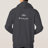 MRN - Fairline CA - Heren Grijs Hoodie (Achterkant)