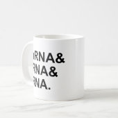 mRNA rRNA tRNA | Soorten RNA Koffiemok (Voorkant links)
