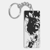 MRNStudios Bloem Doodle Sleutelhanger (Voorkant Links)