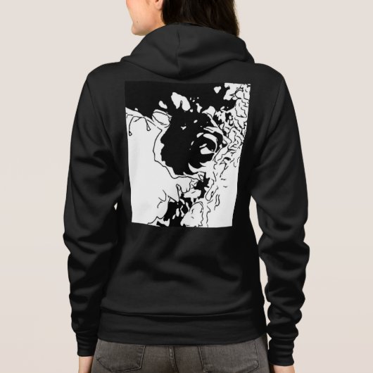 MRNStudios Bloembad Hoodie (Achterkant)