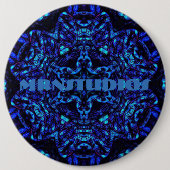 MRNStudios vervaagd Ronde Button 6,0 Cm (Voorkant)