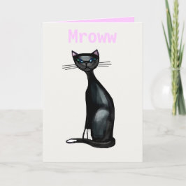 Mroww betekent ik hou van jou kaart