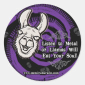 MRR Llama Sticker (Voorkant)