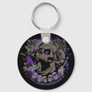 MRR Screaming Skull Sleutelhanger