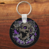 MRR Screaming Skull Sleutelhanger (Voorkant)