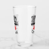 Mrs Altijd Juist Bride Wedding Funny Glas (Rechts)