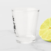 Mrs Altijd Juiste Trouwdatum Gepersonaliseerd Shot Glas (Rechts)