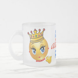 Mrs Alway Right Matglas Koffiemok