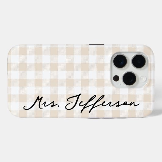 Mrs and Mr Matching iPhone Case Set for Newlyweds (Achterkant (horizontaal))