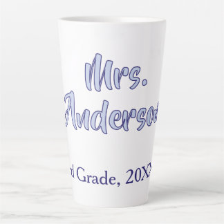 mrs anderson leraren waardering dag paarse scho latte mok