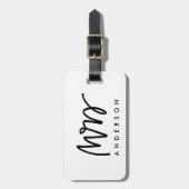 Mrs | Bagage Label (Voorkant verticaal)