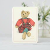 MRS. BEAR 3.5x5 Plat Kaart II (Staand voorkant)