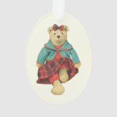 MRS. BEAR Acryl Ovaal Ornament (achterkant)