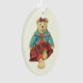 MRS. BEAR Acryl Ovaal Ornament (voorkant)