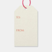 MRS. BEAR-cadeautags Cadeaulabel (Achterkant)