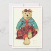 MRS BEER 5x7 Vlakke Kerstmis Kaart (Voorkant)