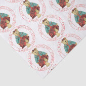 MRS BEER kerstcadeaupapier Tissuepapier (Detail)